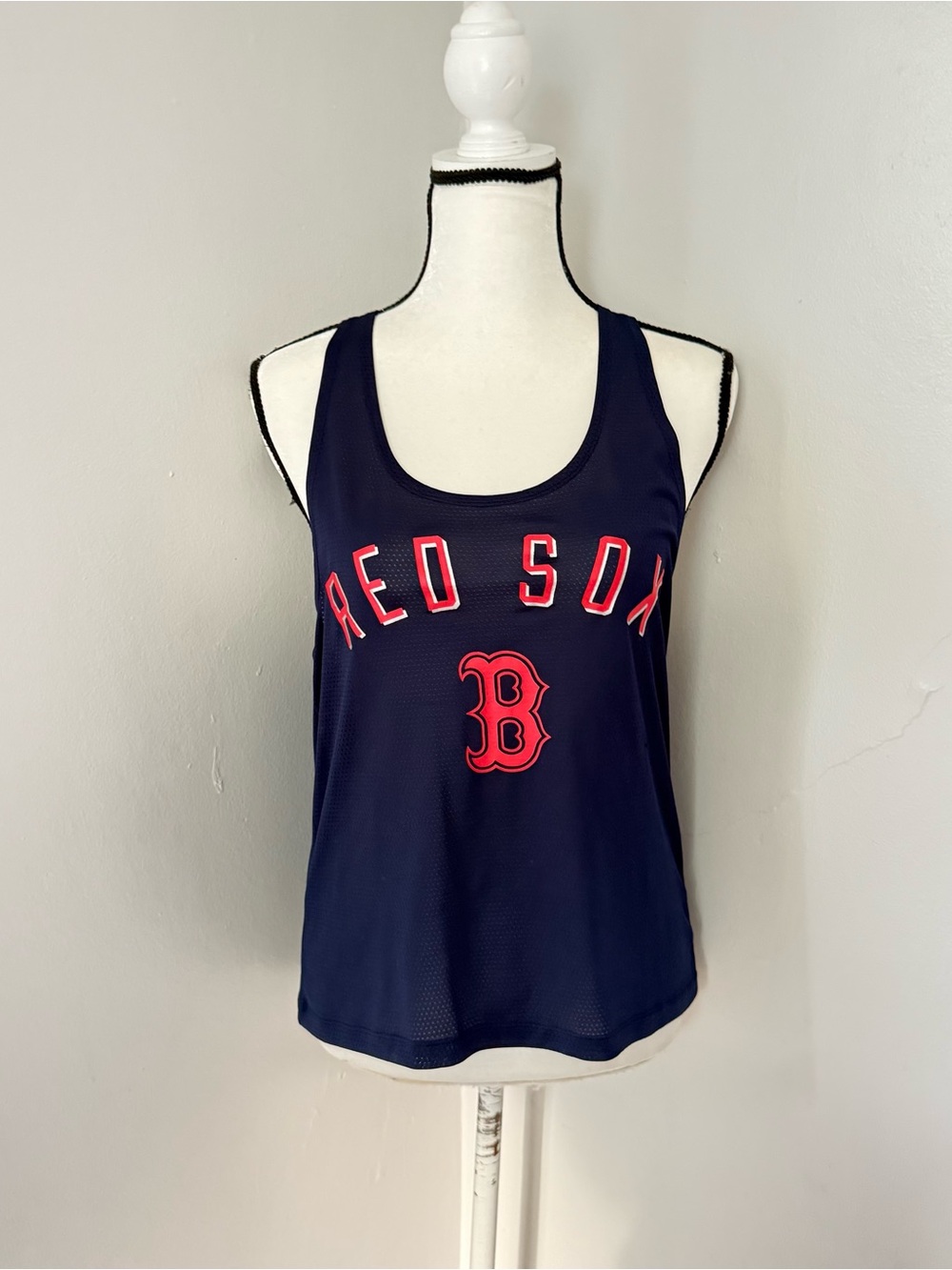 Victoria’s Secret Pink Boston Red Sox Baseball Racerback Tank Top Small